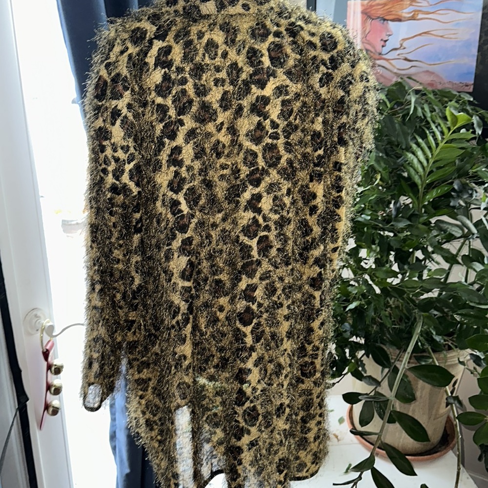 Leopard Print Lightweight Jacket Euc - image 6